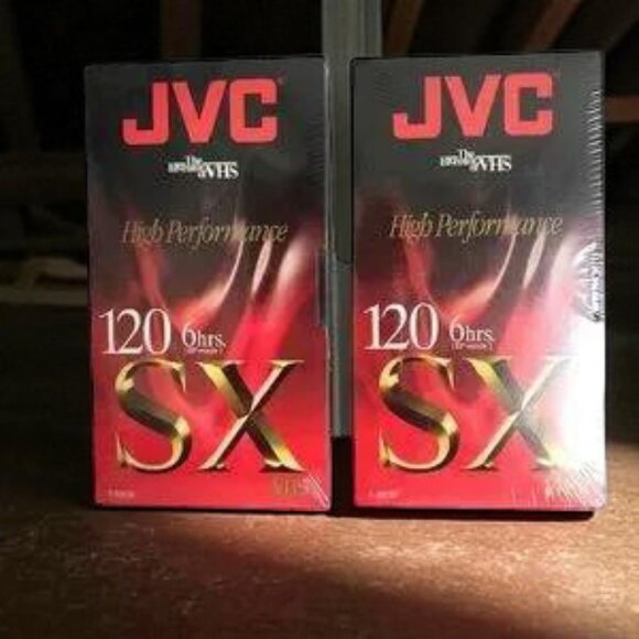 JVC High Performance SX 120 6hrs. VHS tapes - 2 - Picture 1 of 4